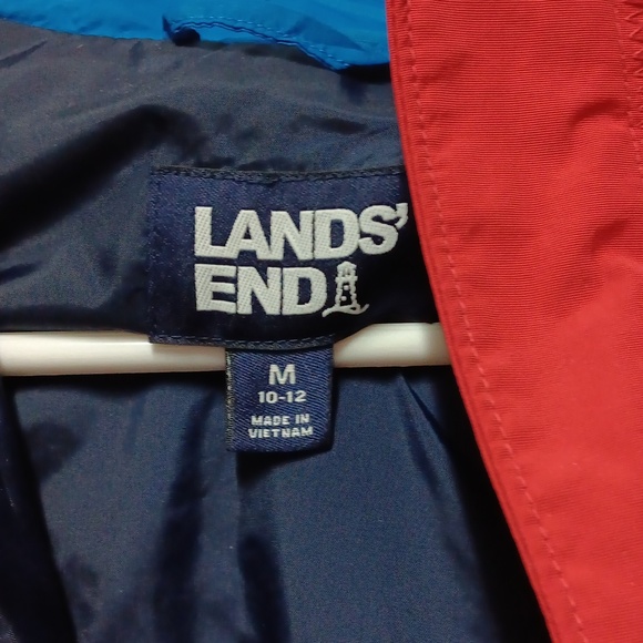Lands'End ski jacket with hood, size medium - Picture 2 of 10
